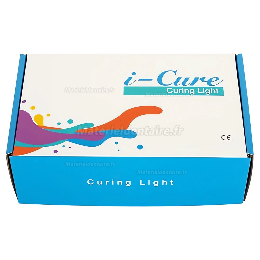 Mecco i-Cure Pro Lampe &agrave; polym&eacute;riser dentaire LED Max 2500 mW/cm&sup2;